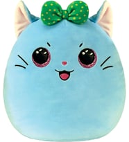 TY Kirra Fiyonklu Mavi Kedi Squish 35 Cm
