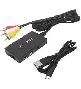 Hdtv'den Hd'ye Dönüştürücü HDMI ile Rca Av/cvsb L/r Video 1080P ile Uyumlu (HDTV to AV) ZR1124