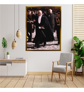 ÇERÇEVELİ ATATÜRK TABLO S476