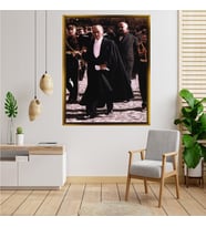 ÇERÇEVELİ ATATÜRK TABLO S476