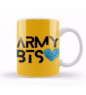ARMY BTS Kupa Bardak Porselen