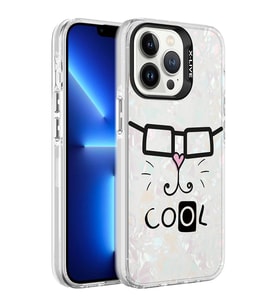 Apple iPhone 13 Pro Kılıf Mermer Desenli Zore Marbello Kapak
