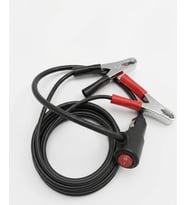 Aküden Bağlantılı Çift Yönlü Araç Çakmaklık Uzatma Kablosu Düğmeli Erkek Çakma Soketli 12-24 V/16A 2 X1,5mm TTR Bakır 2Mt-Siyah