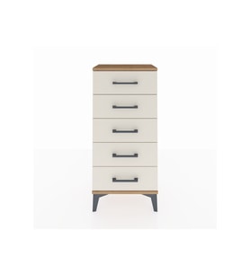 Arges Komodin 5 Çekmeceli 44x30x96 Çam-Aytaşı