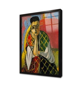 Düşünce Henri Matisse Çerçeveli Cam Tablo