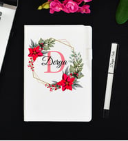 Arkadaşa Hediye Kişiye Özel Defter ve Roller Kalem Hediye Seti