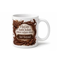 Çikolatacı Temalı Baskılı Kupa Bardak Hediye Porselen Mug