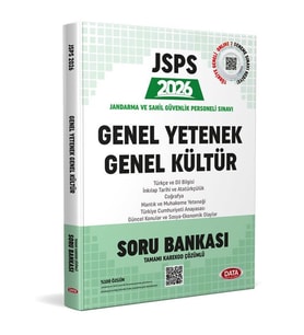 2026 JSPS Genel Yetenek Genel Kültür Soru Bankası Data Yayınları