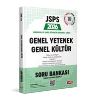 2026 JSPS Genel Yetenek Genel Kültür Soru Bankası Data Yayınları