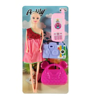 30 cm Aksesuarlı Manken Bebek  4462