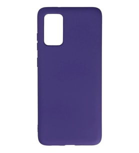 Durukar® Samsung Galaxy S20 Plus Kılıf Nano içi Kadife Silikon - Mor