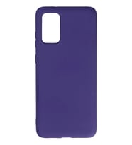 Durukar® Samsung Galaxy S20 Plus Kılıf Nano içi Kadife Silikon - Mor