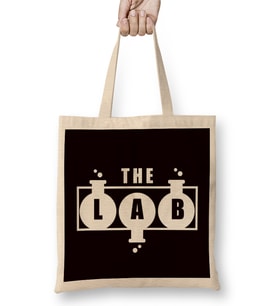 Lab Tech Laboratory Chemistry Scientist Pharmacist Medicine Bez Çanta Uzun Saplı