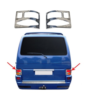 VW Transporter T4 Krom Stop Çerçevesi 1995 - 2003 Arası Paslanmaz Çelik
