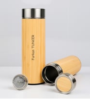 Kişiye Özel Bambu Termos 500 ML