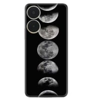 C55 Kılıf Resimli Desenli Baskılı Silikon Great Moons 1354