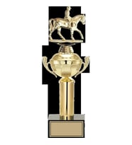 ODAK KUPA - Figürlü Kupalar - At / Binici Figürlü Kupalar FG-048 C - 38 cm