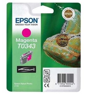 Tonersepeti Epson T0343-C13T03434020 Orjinal Kırmızı Kartuş