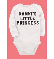 Organik Baskılı Pamuklu Unisex Bebek Body UZUNKOLE41