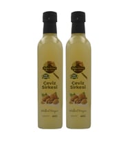 Tarihi SultanAhmet Baharatçısı Ceviz Sirkesi 2x500 ml – %100 Katkısız Doğal  Özel Üretim