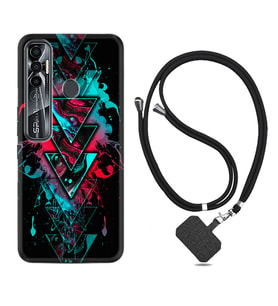 Tecno Spark 6 6 Go 8C 8 Pro 7 7 Pro Kılıf Boyun Askılı Silikon Down 1719