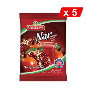 Altıncezve Nar Aromalı İçecek Tozu 250 Gr - 5Lİ PAKET