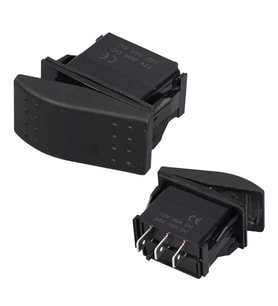 Sembolsüz Işıksız Yaylı 3 Pinli On-Off 12-24V Marin Switch