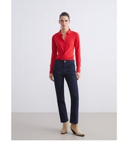 LCW Jeans İndigo Straight Fit Kadın Jean Pantolon