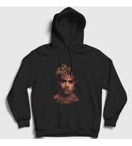 Presmono Unisex Siyah Face XXXTentacion Kapüşonlu Sweatshirt 47650tt