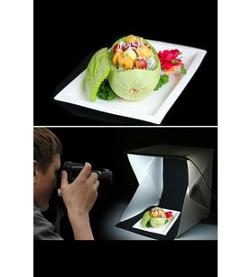 Çekim Çadırı Mini Fon Fotoğraf Stüdyosu Ledli Işık Perdesi