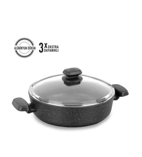 Korkmaz Ornella 28x7.5 cm Kısa Tencere A1345