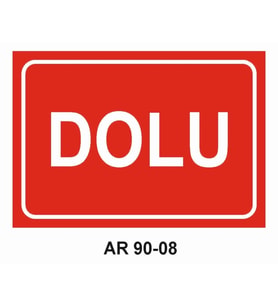 İŞ GÜVENLİĞİ UYARI LEVHASI 1 ADET PVC 21 X 29CM