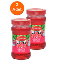 Kardeşler Gül Reçeli Cam Kavanoz 380 G x 2 Adet