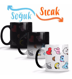 Bt21 Bts Sihirli Kupa Bardak Porselen