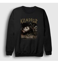 Presmono Unisex Siyah Ofidians Manifest Kampfar Sweatshirt 424501tt