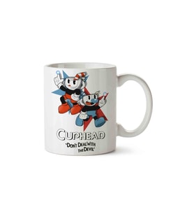 Cuphead And Mugman Porselen Kupa Bardak