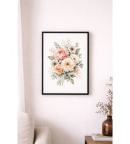 Çerçeve Ve Fotoğraf Baskısı-30X40 (Siyah)