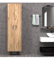 2 Kapılı 49cm Banyo Dolabı Çam - BDL0102 (Ceviz)