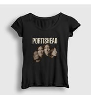 Presmono Kadın Siyah Beth Gibbons Müzik Portishead T-Shirt 506888tt
