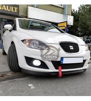 Seat Leon MK2 MK2.5 2006-2012 Uyumlu H lip Esnek Ön Lip 2 Parça Karlık Ön Ek Tampon Altı Dil