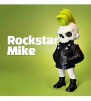 Kuru Kafa Rockstar Mike Özel Seri  Özel Seri Koleksiyon Ürünü Oyuncak Figür