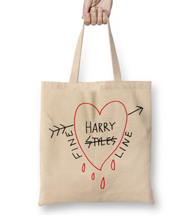 Harry Styles Inspired Harry Styles Gucci Fine Line Harry Styles Tee Fine Line Gucci 01 Bez Çanta Uzun Saplı