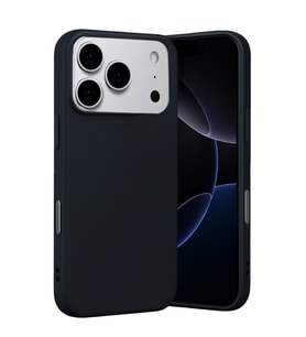 Apple İphone 17 Pro Max Nano İçi Kadife Silikon - Siyah