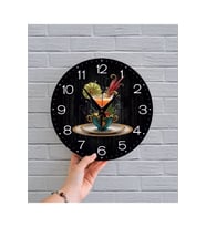 bilge Tasarım retro Duvar Saati 35 x 35 CM (Karışık)