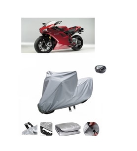 Ducati 1098 Su Geçirmez Motosiklet Brandası ARKA ÇANTA UYUMLU
