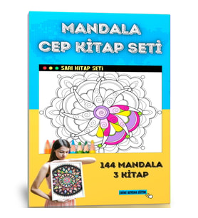Mandala Cep Kitap Seti (Sarı Serisi)