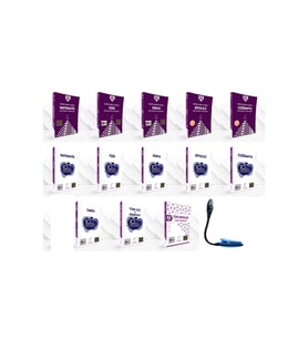 Karekök Yayınları 10 Sınıf Modüler Piramit Sistemiyle Konu Anlatımı + Soru Bankası Set + Kitap Okuma Işığı Hediye (Çok Renkli)