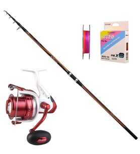 Shimano Sonora 420cm - Okuma Wave X-8000 Surf Olta Seti (Standart)