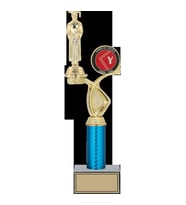 ODAK KUPA - Figürlü Kupalar - Mezuniyet Erkek Figürlü Kupalar FG-017 B - 37 cm