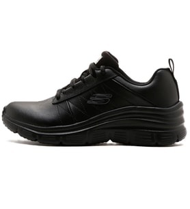 Skechers Fashion Fit-Effortless Memory Foam Leather Womens Sneaker Black Hafızalı Taban Hakiki Deri Kadın Günlük Spor Ayakkabı Siyah 149.473TK BBK FS